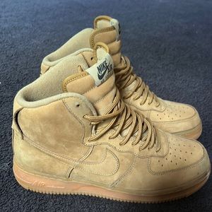 Nike Air Force 1s Wheat. Worn once! No Box!!